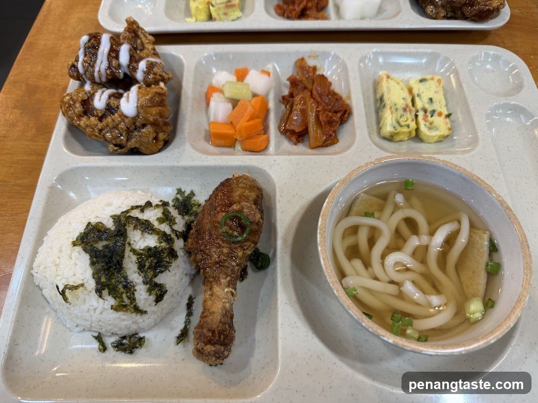 Korean Meal Tray