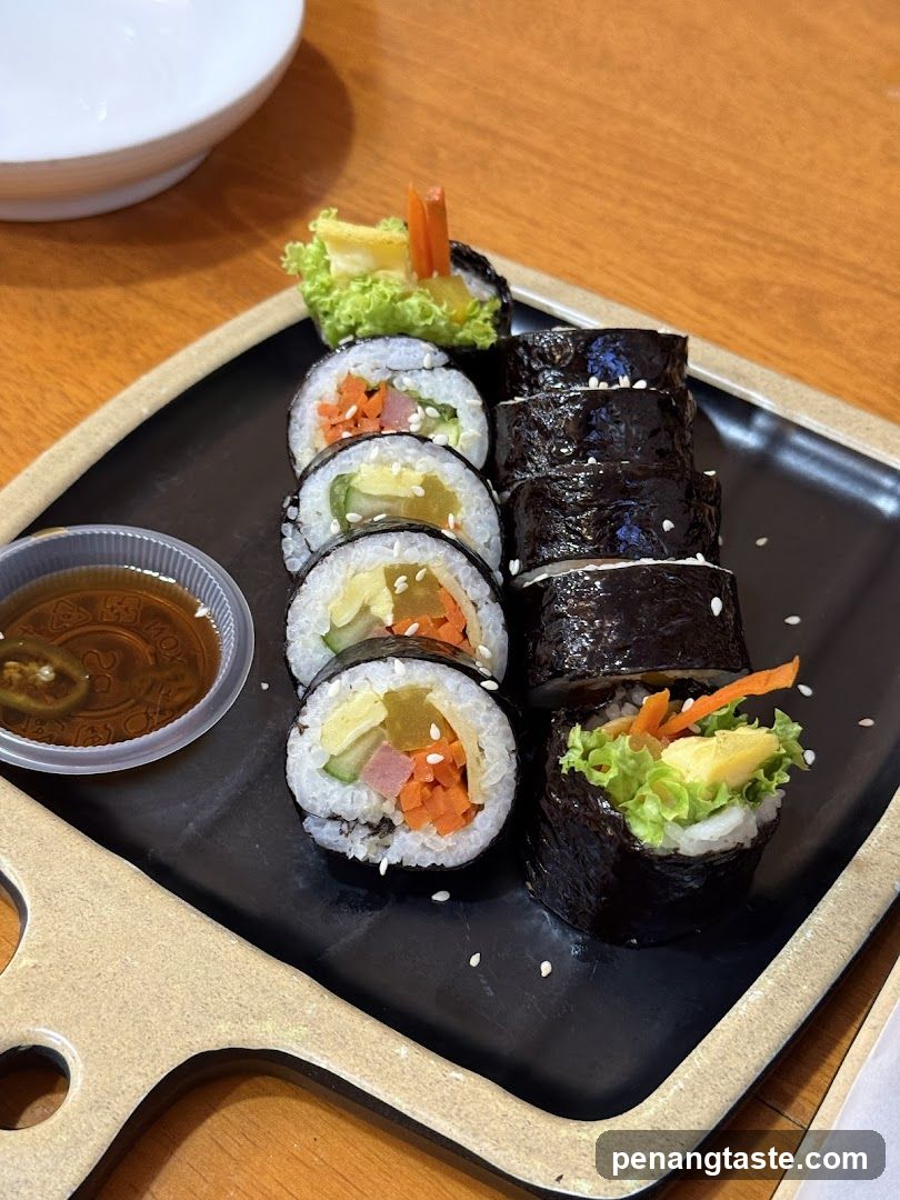 Gimbap Platter