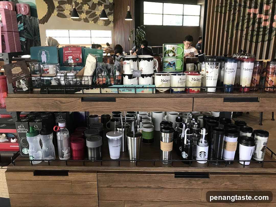 Starbucks Merchandise Display