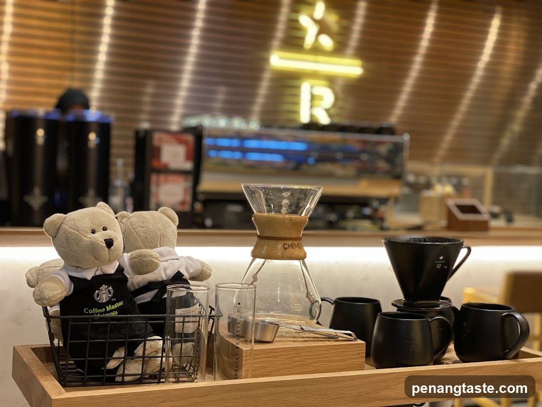 Starbucks Reserve Coffee Brewing Display