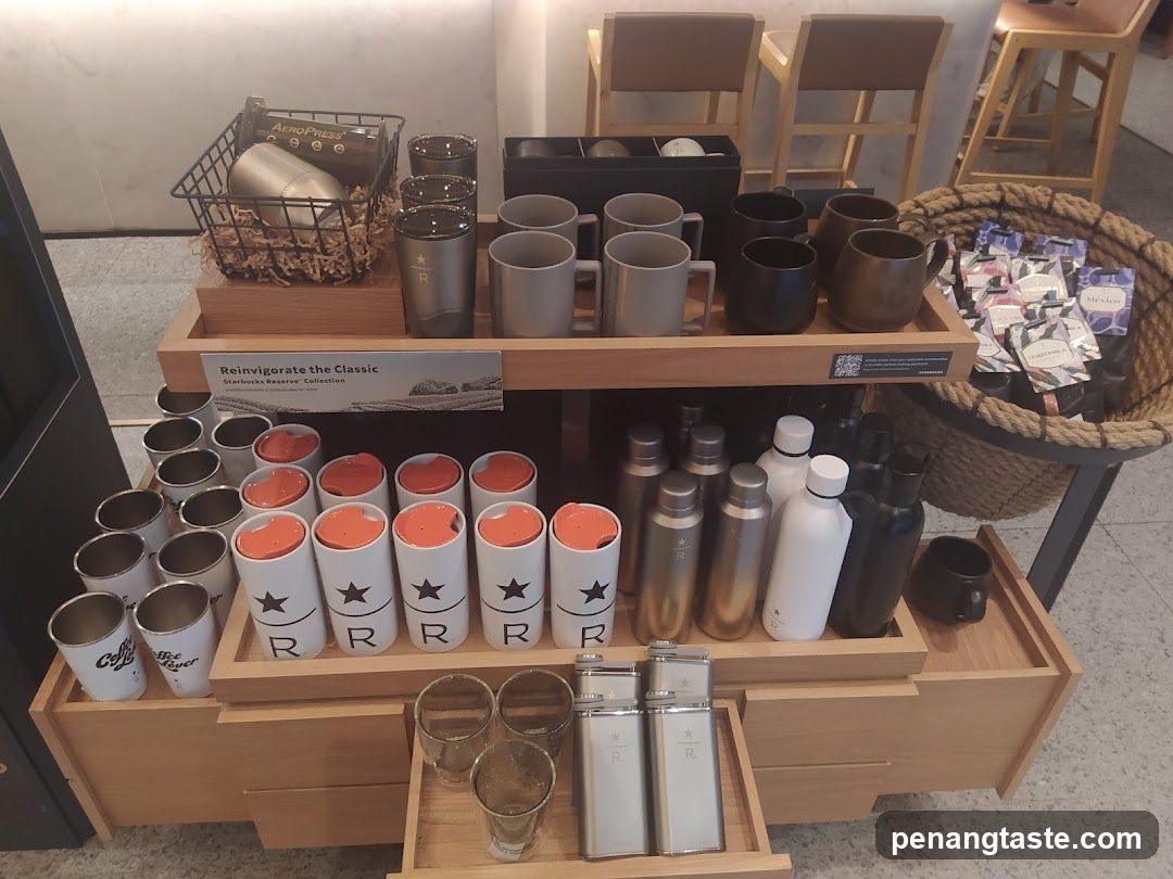 Starbucks Reserve Merchandise Display