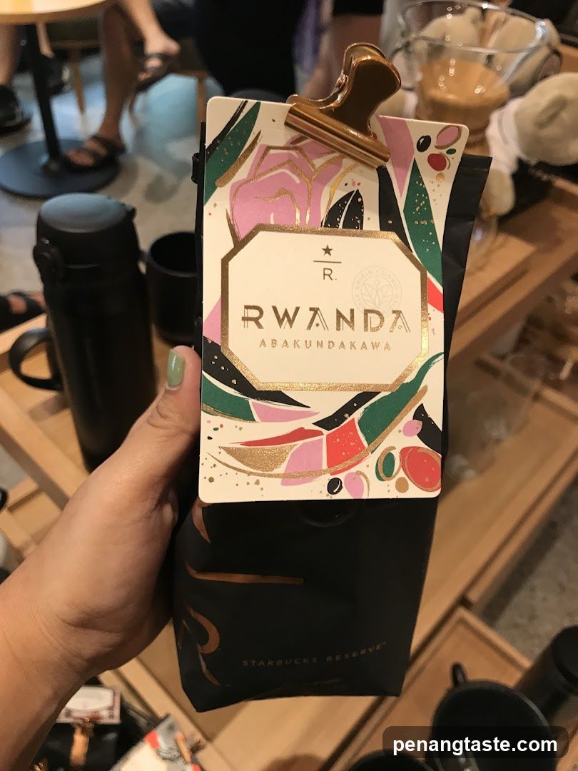 Starbucks Reserve Rwanda Coffee Bag