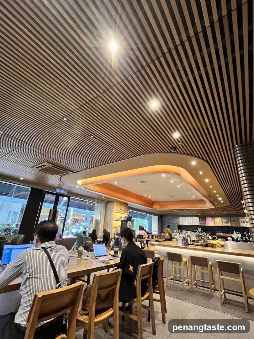 Interior of a coffee shop