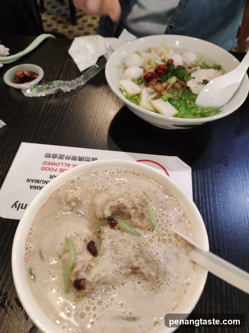 Two Bowls of Food