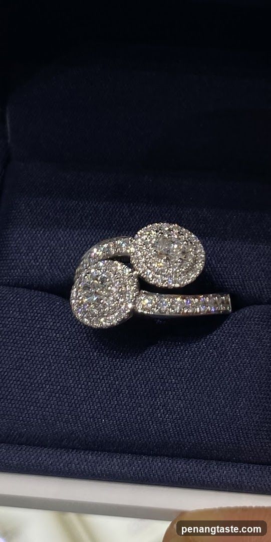 Diamond ring in a jewelry box