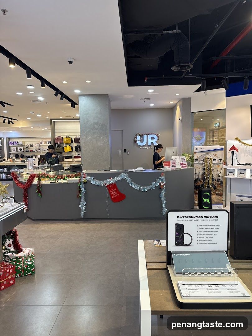 Store Interior with Display