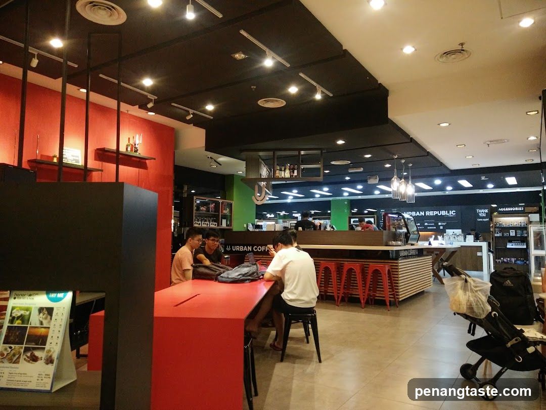Interior of a coffee shop