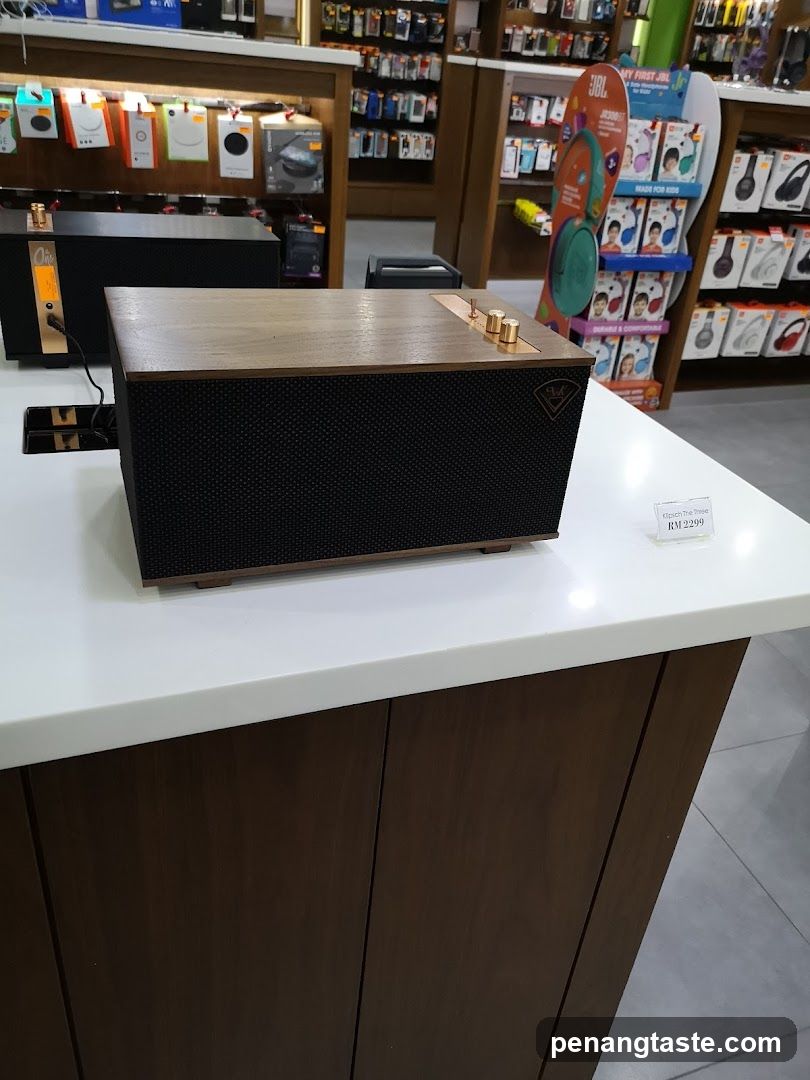 Speaker on Display