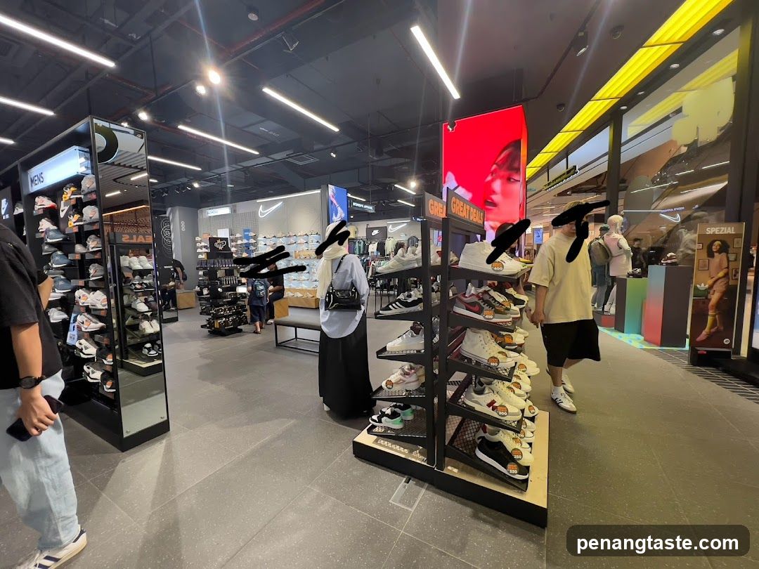 Shoe Store Interior