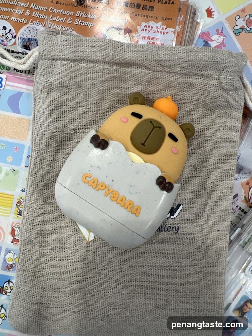 Capybara Sticker Case
