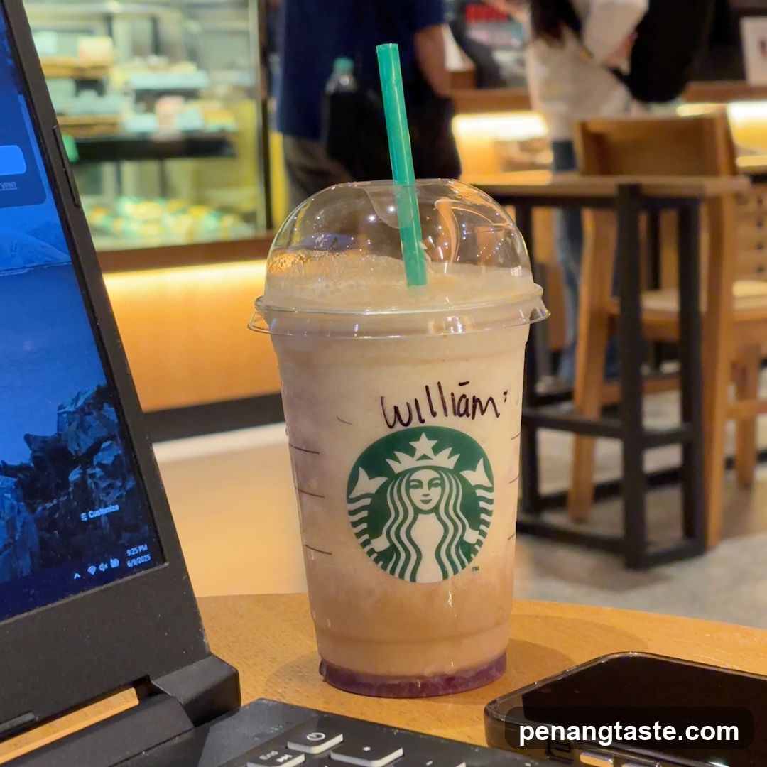 Starbucks Drink with Laptop