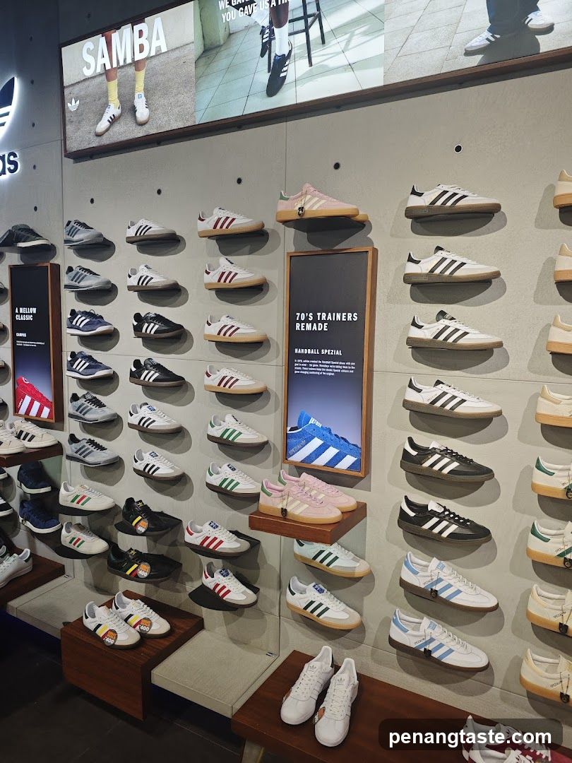 Adidas Shoe Display