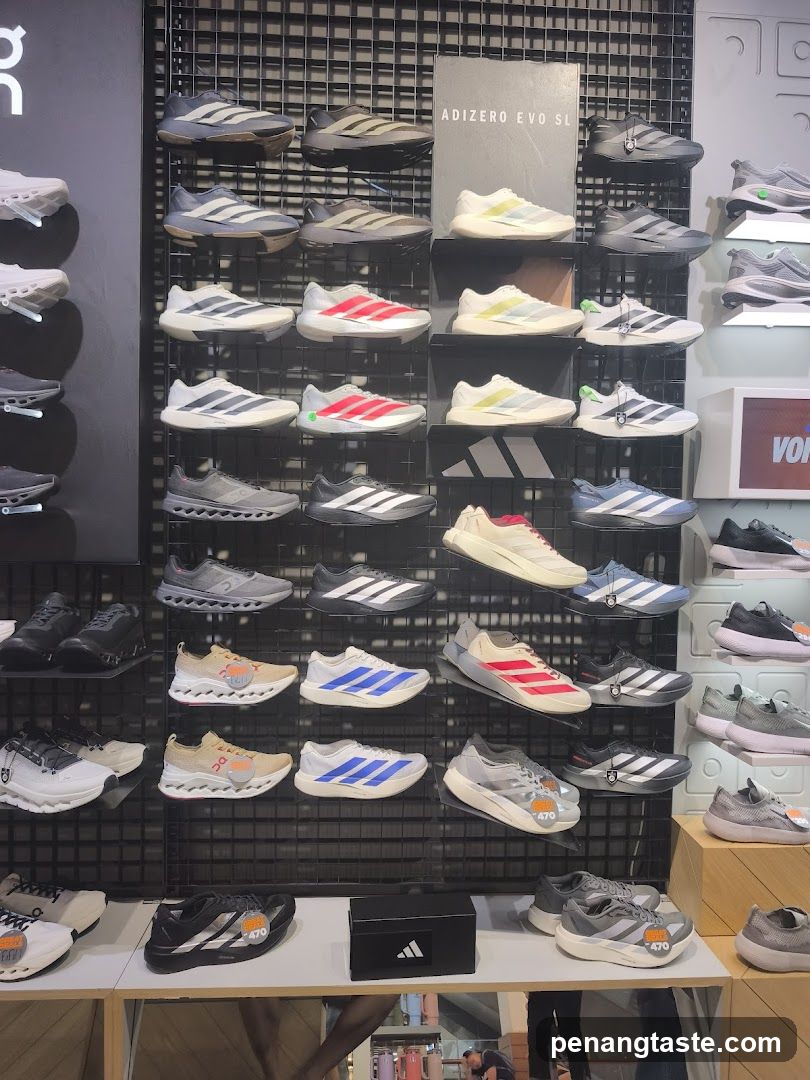 Adidas Shoe Display