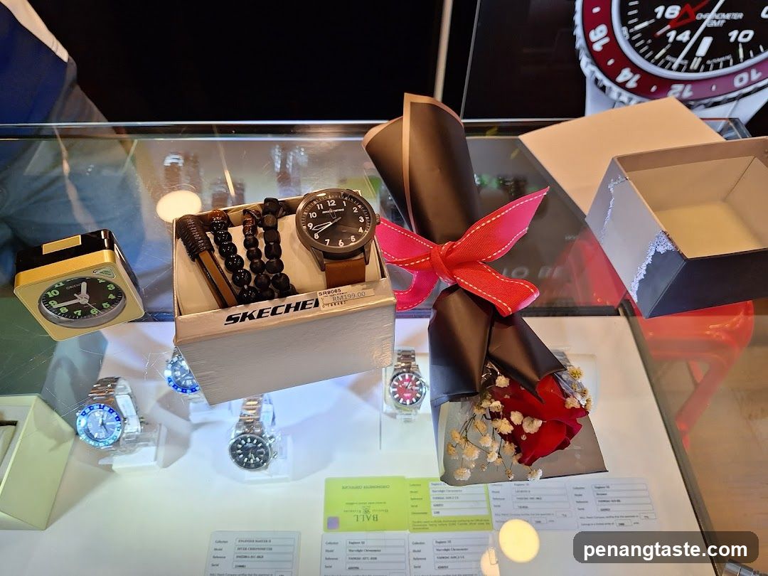 Watches and Accessories Display