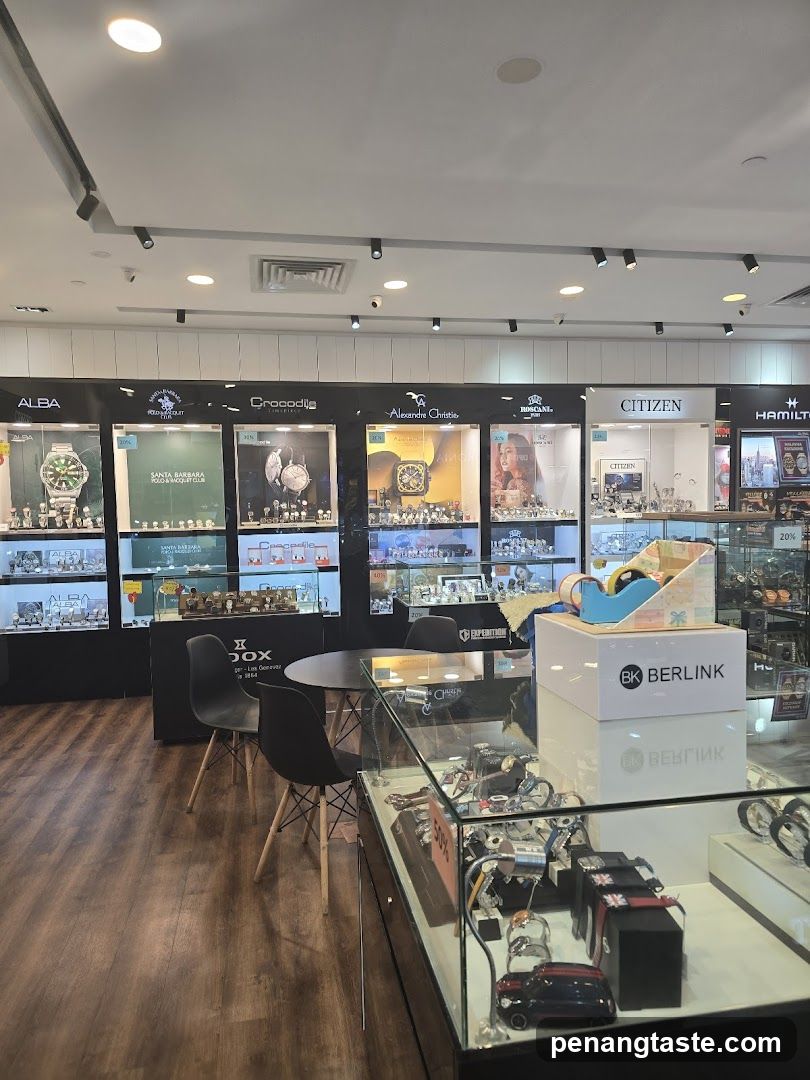 Watch Store Interior