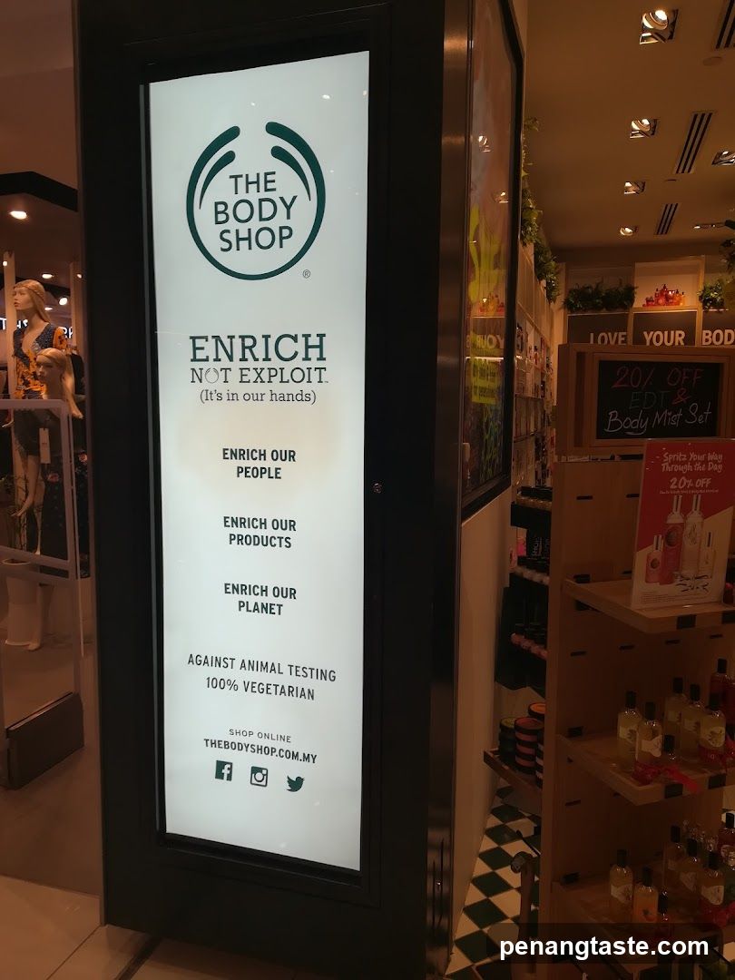 The Body Shop Advertisement