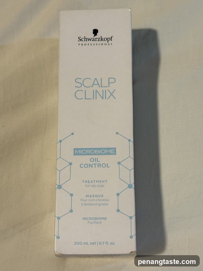 Schwarzkopf Scalp Clinix Oil Control Treatment Box