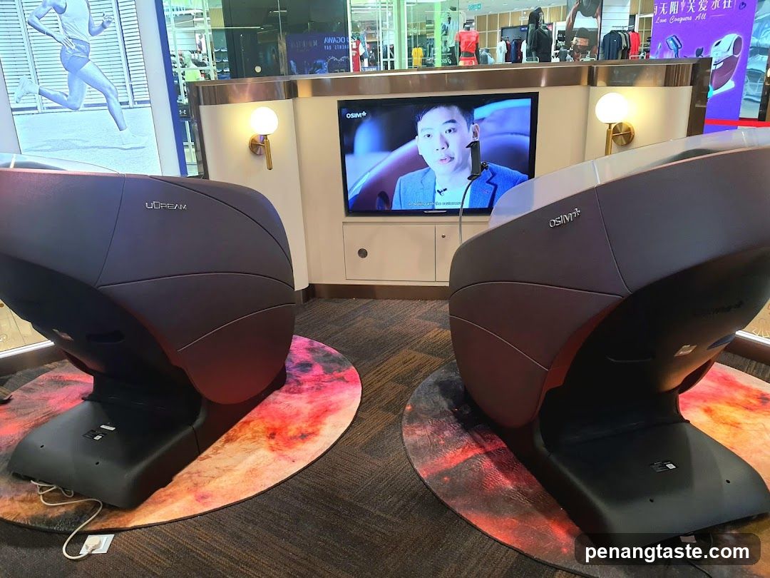 Massage Chairs Display