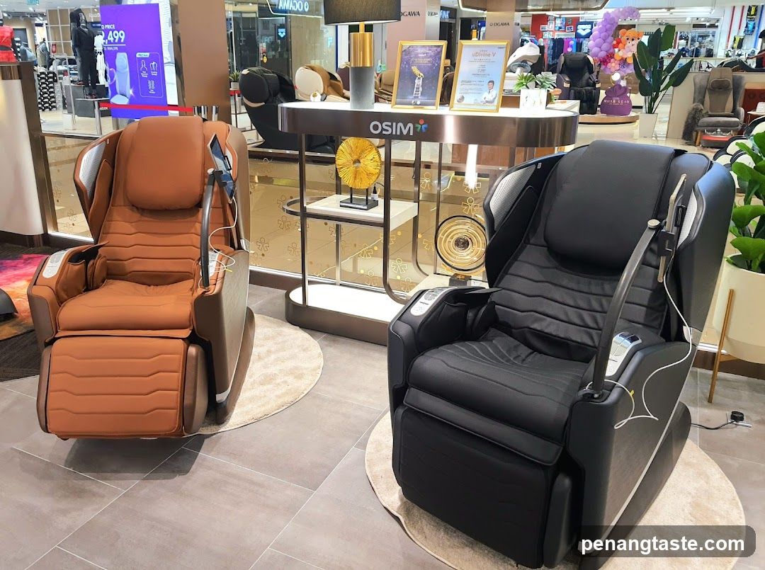 Massage Chairs Display