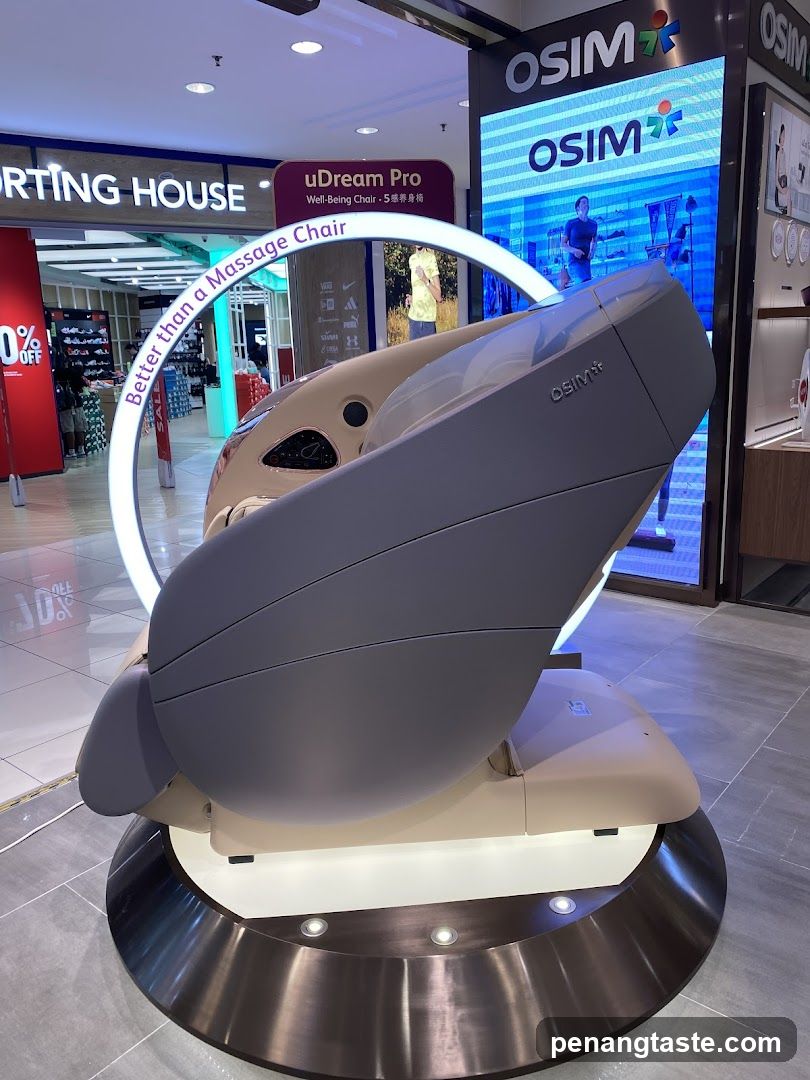OSIM Massage Chair Display