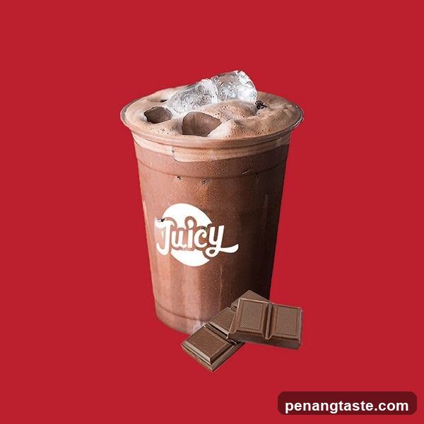 Chocolate Drink with Chocolate Bars