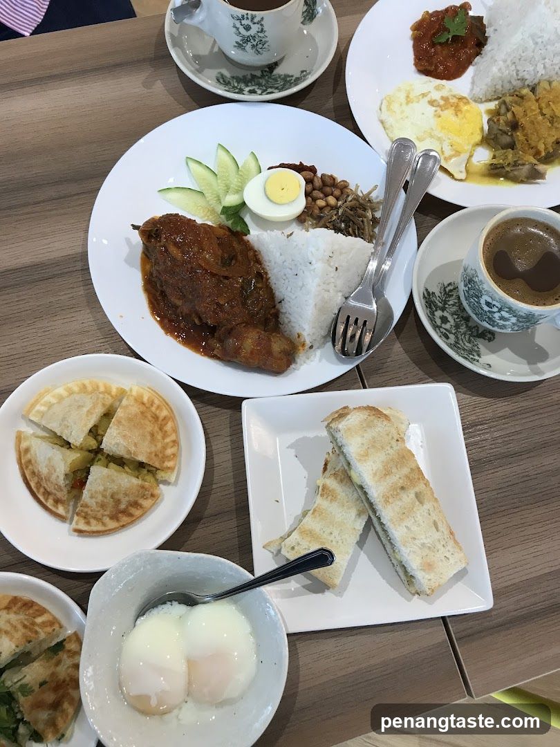 Malaysian Breakfast Spread