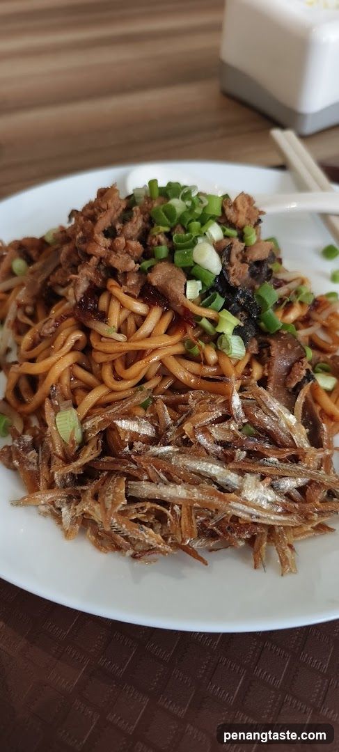Noodles with Anchovies and Toppings