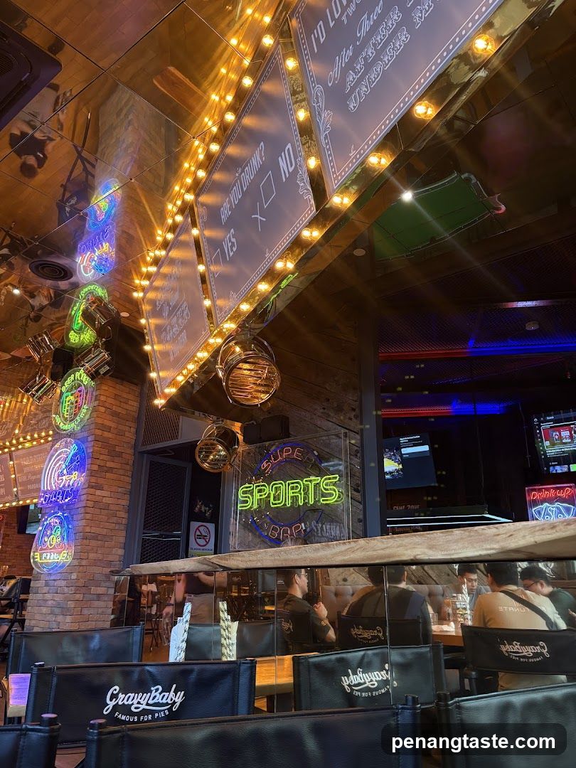 Sports Bar Interior