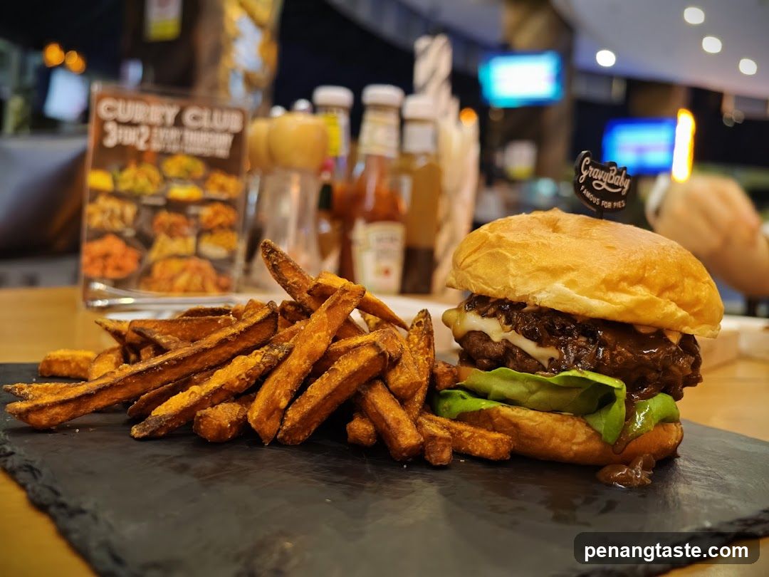 Burger and Fries