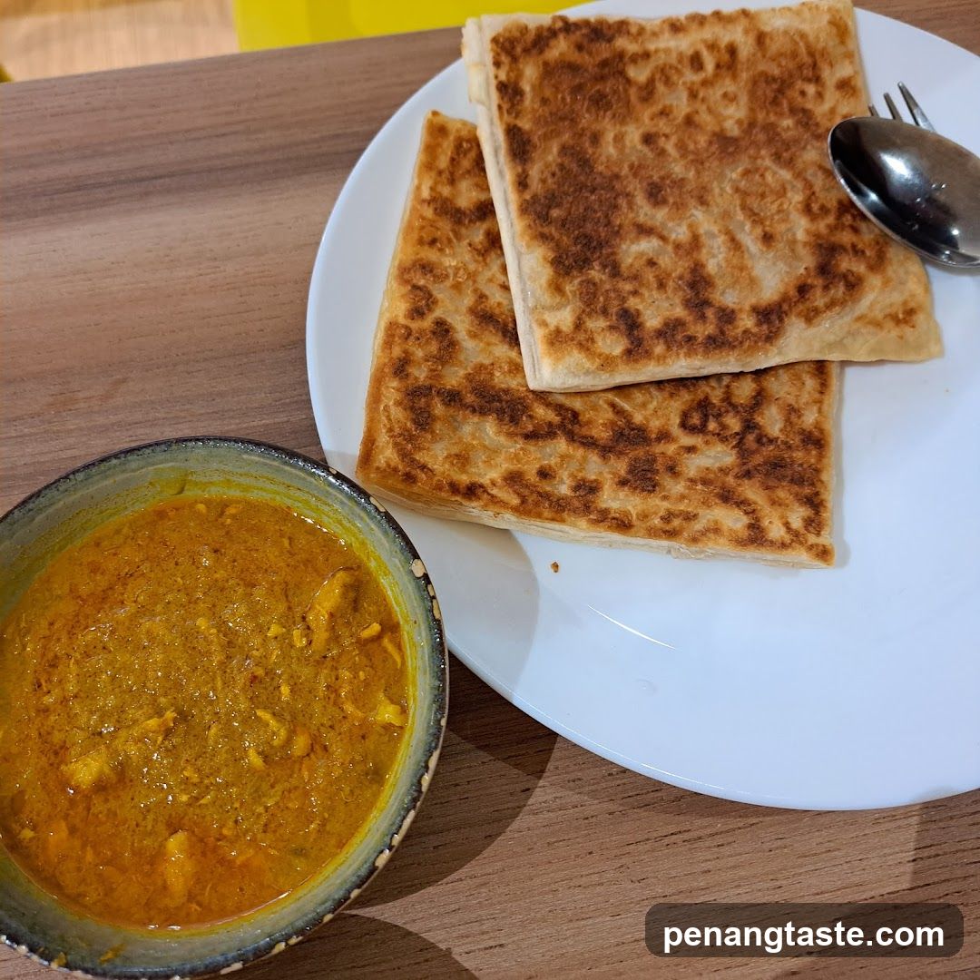 Roti Canai with Curry