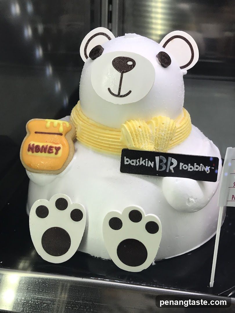 Baskin Robbins Polar Bear Cake