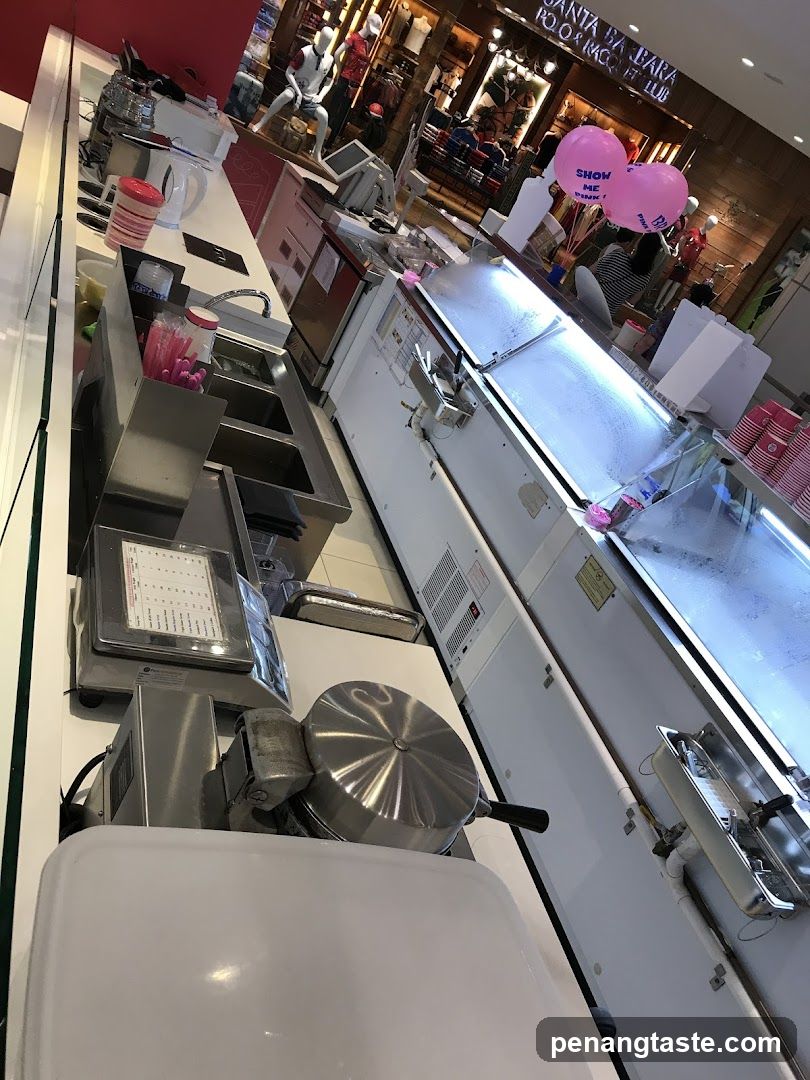 Ice Cream Shop Counter