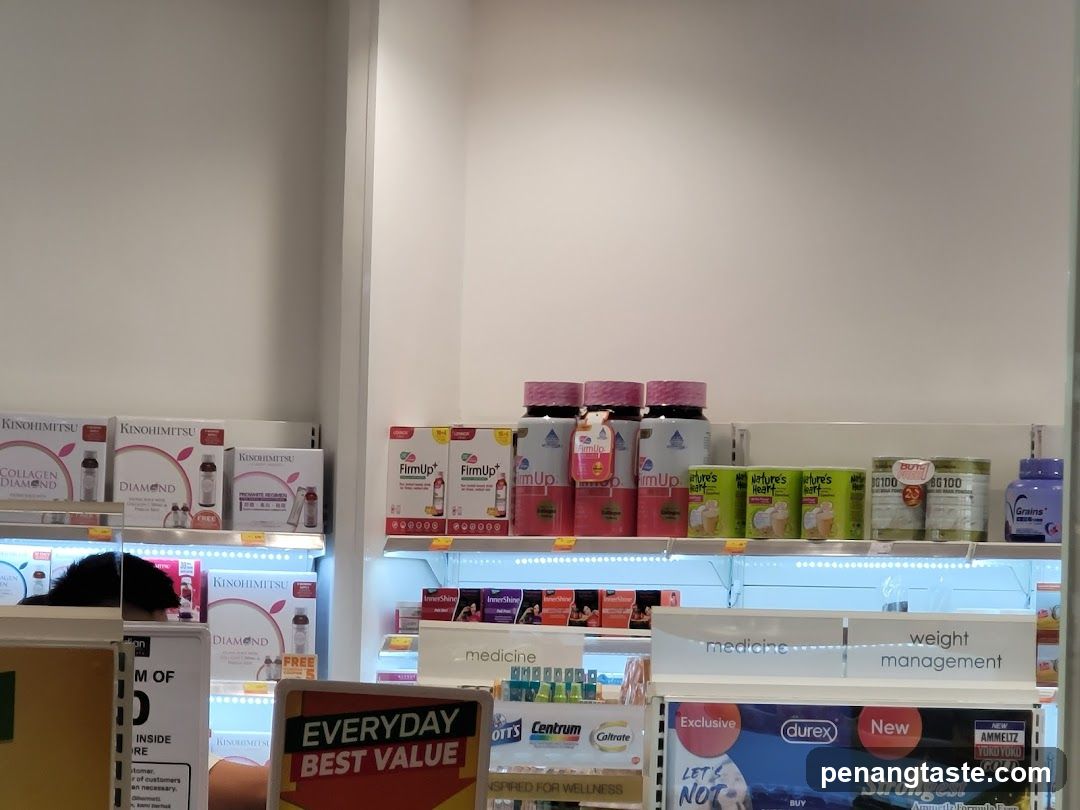 Health and Wellness Products Display