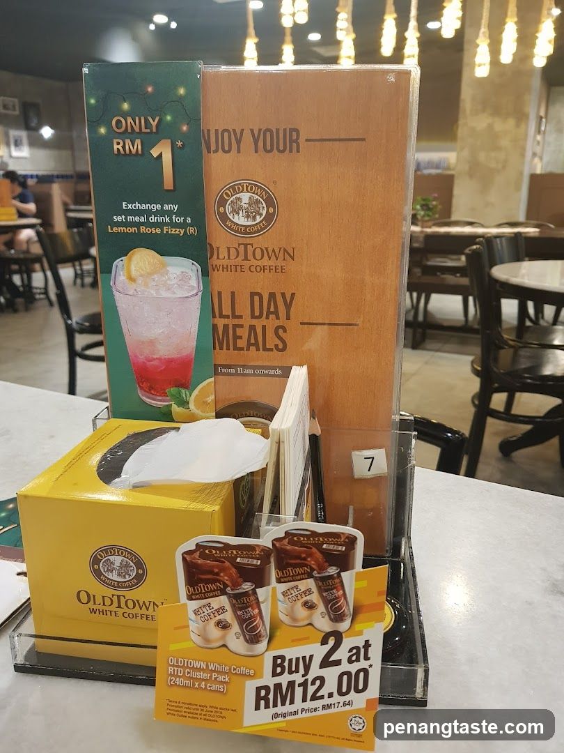 OldTown White Coffee Promotion