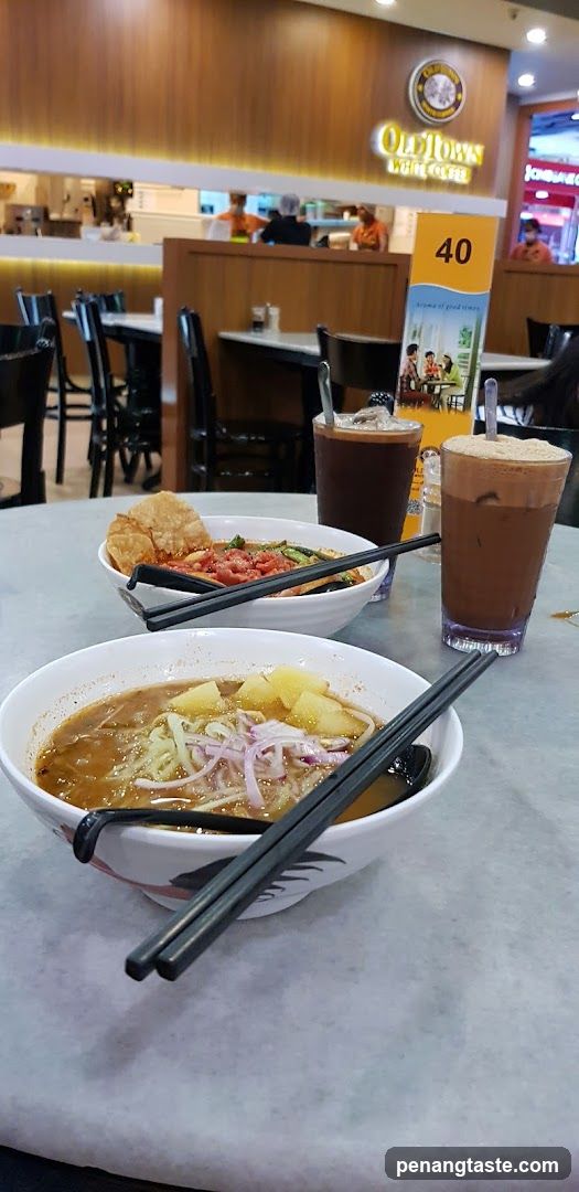 Food and Drinks at a Cafe
