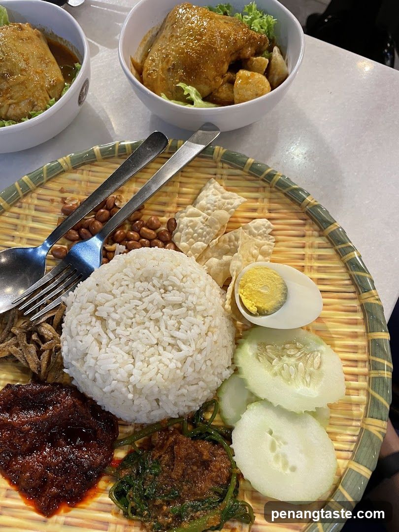 Nasi Lemak Platter