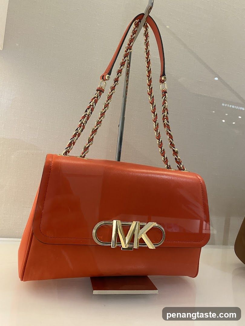 Orange Michael Kors Handbag