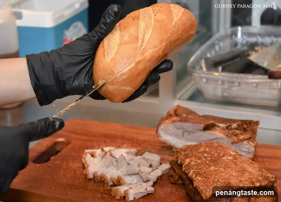 Roast Pork Being Prepared