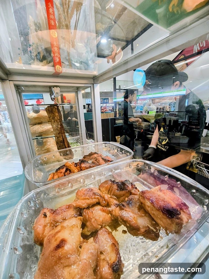 Cooked Meats Display