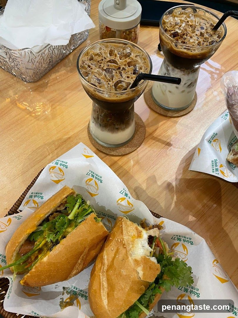 Vietnamese Sandwiches and Coffee