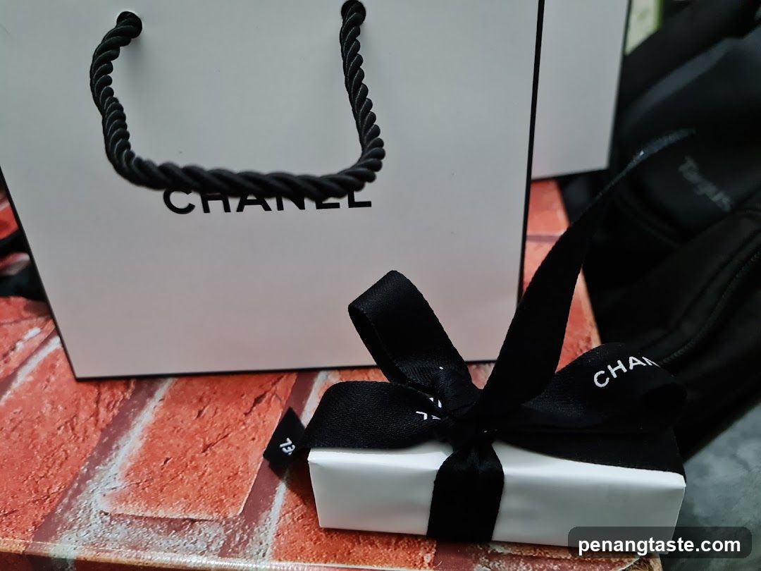 Chanel Gift Bag and Box