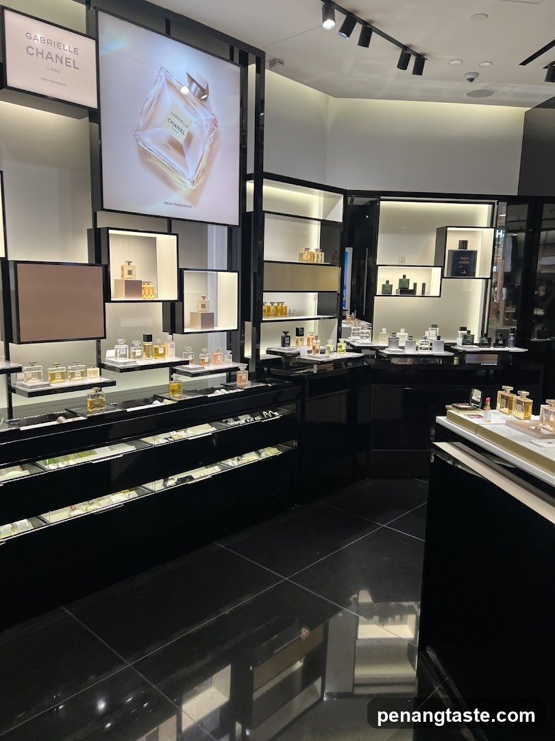 Chanel Fragrance Display