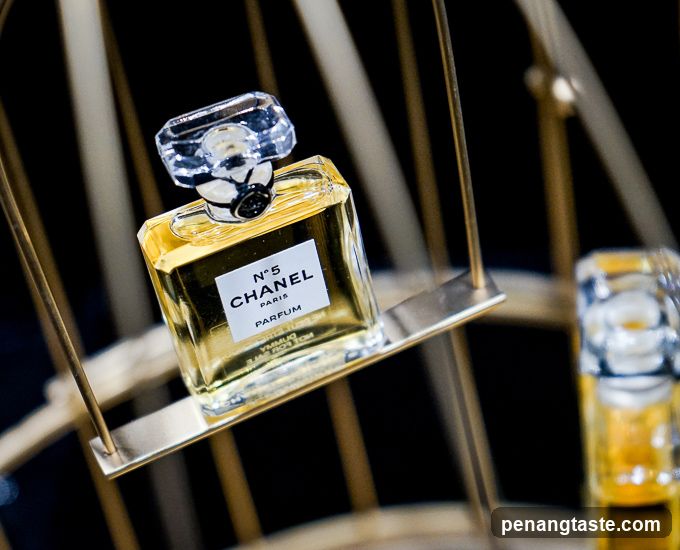 Chanel No. 5 Perfume Display