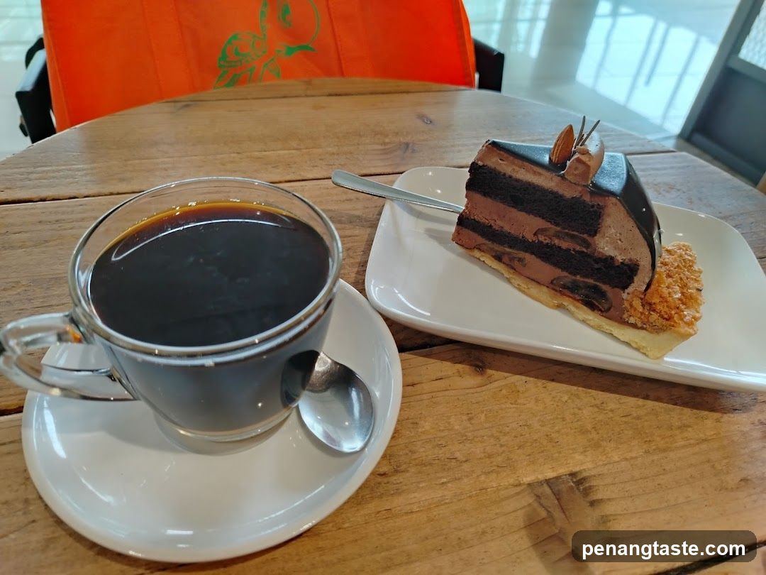 Coffee and Chocolate Cake