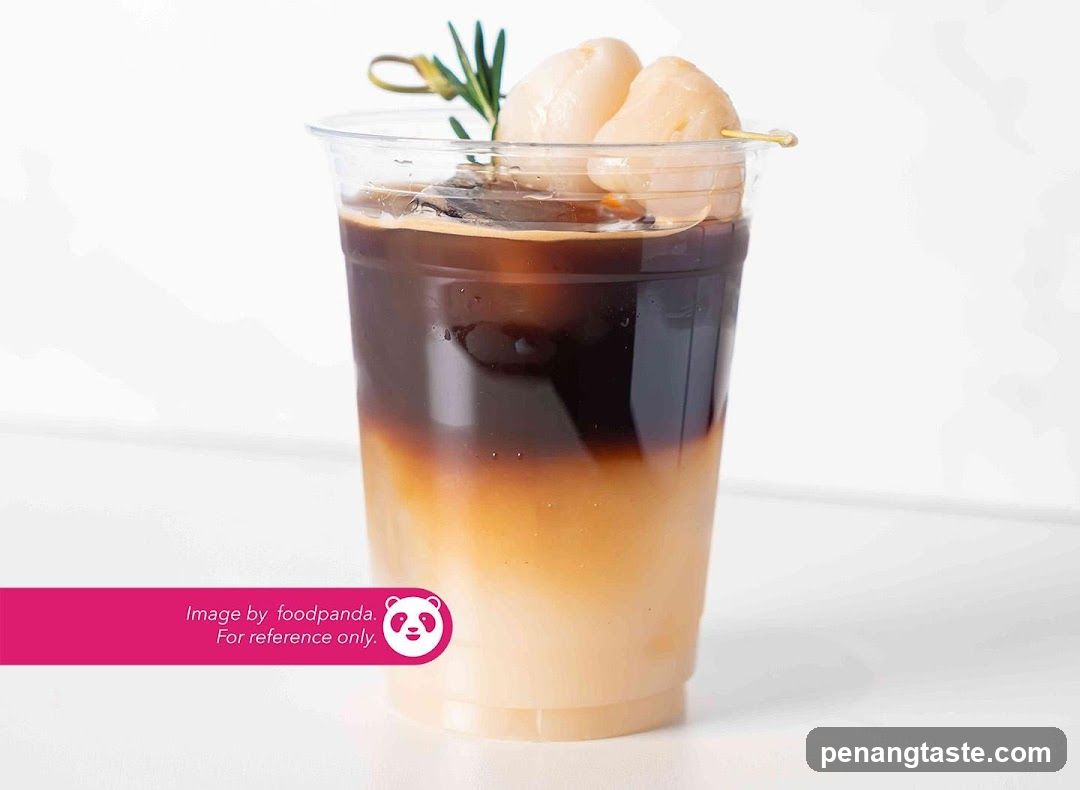 Iced Coffee with Lychee