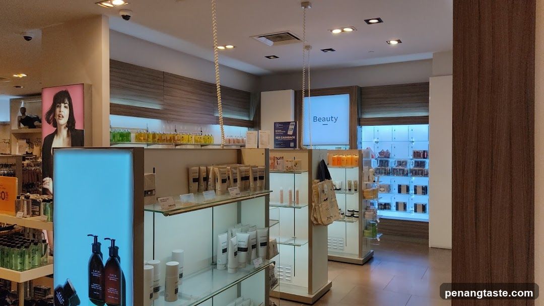 Beauty store interior