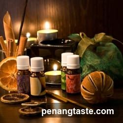 Aromatherapy display