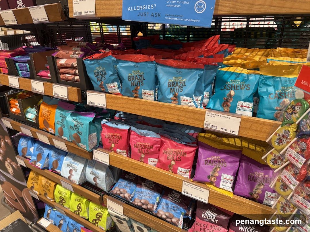 Assortment of M&S Chocolate Products
