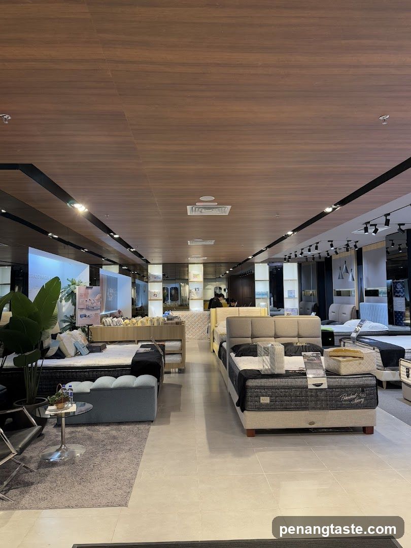 Mattress Store Interior
