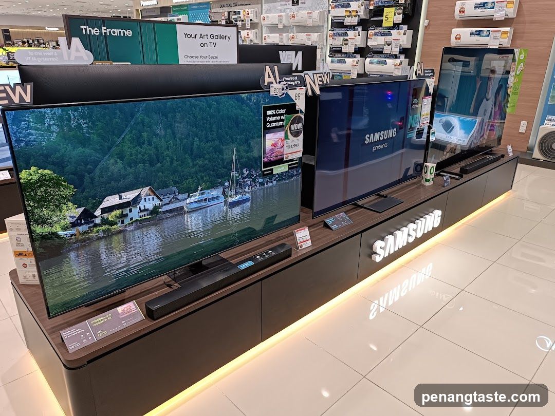 Samsung Televisions Display